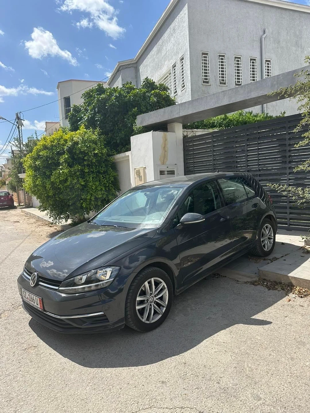 Carte voiture Volkswagen Golf 7