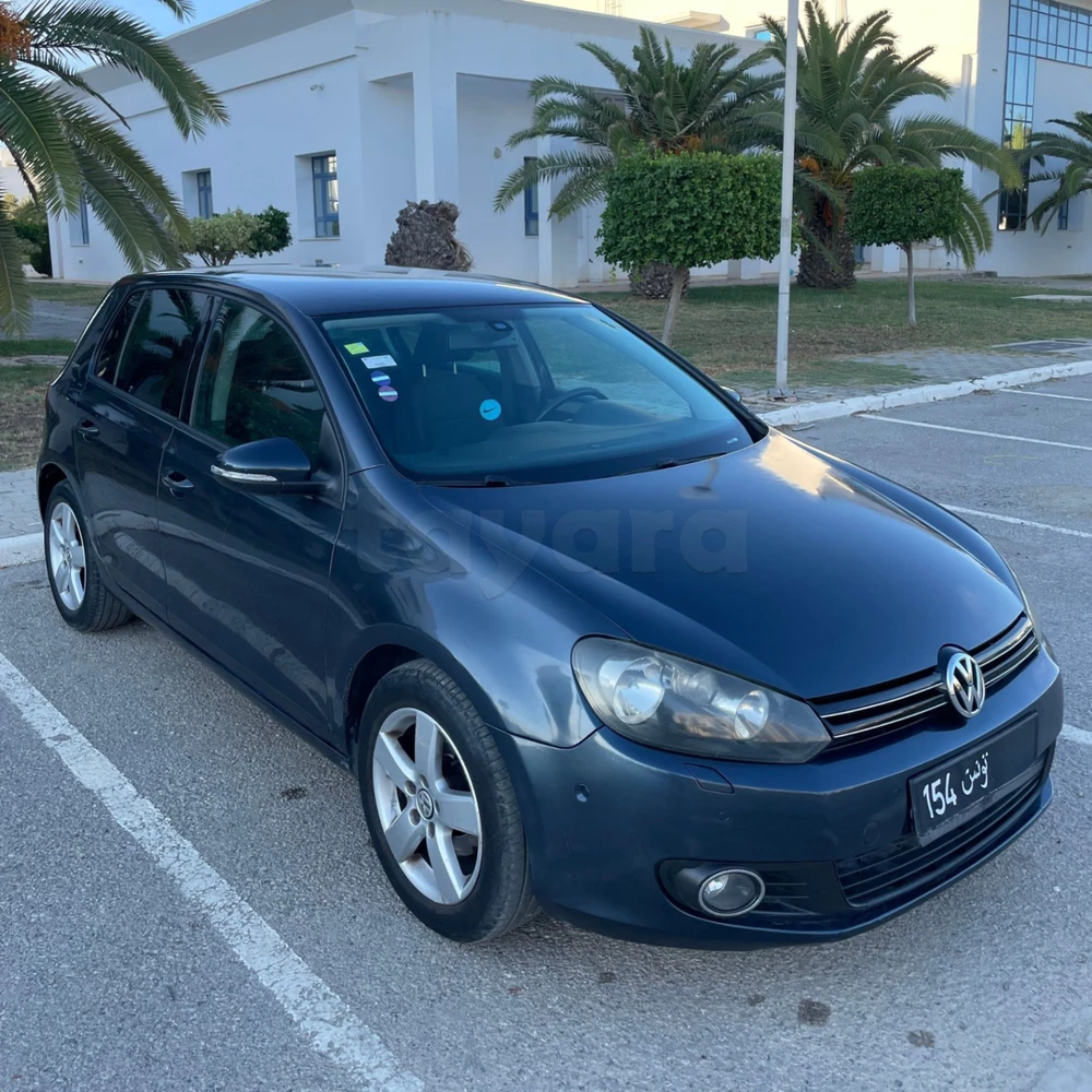 Carte voiture Volkswagen Golf 6