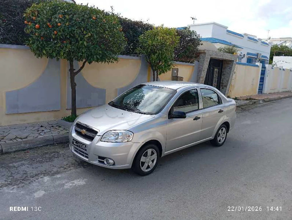 Carte voiture Chevrolet Aveo