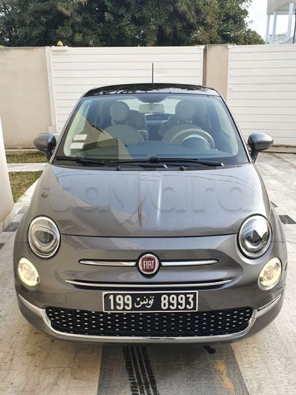 Carte voiture Fiat 500C