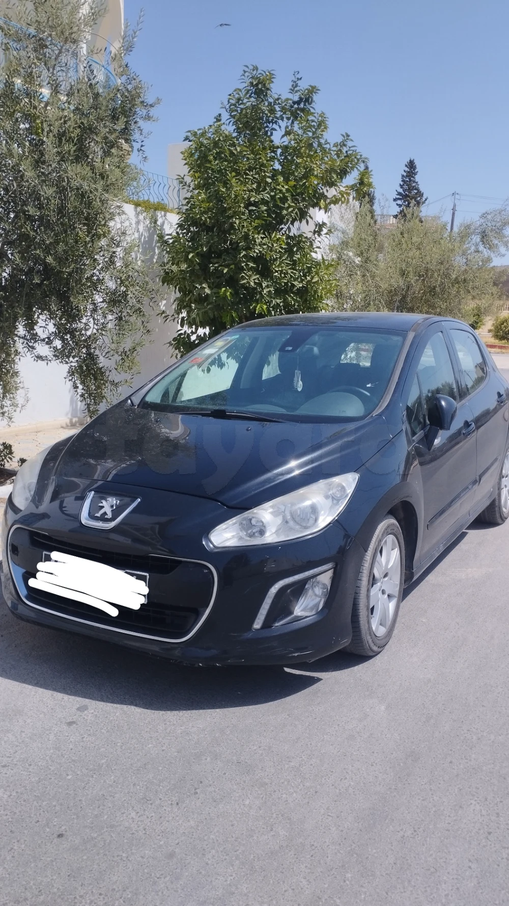 Carte voiture Peugeot 308