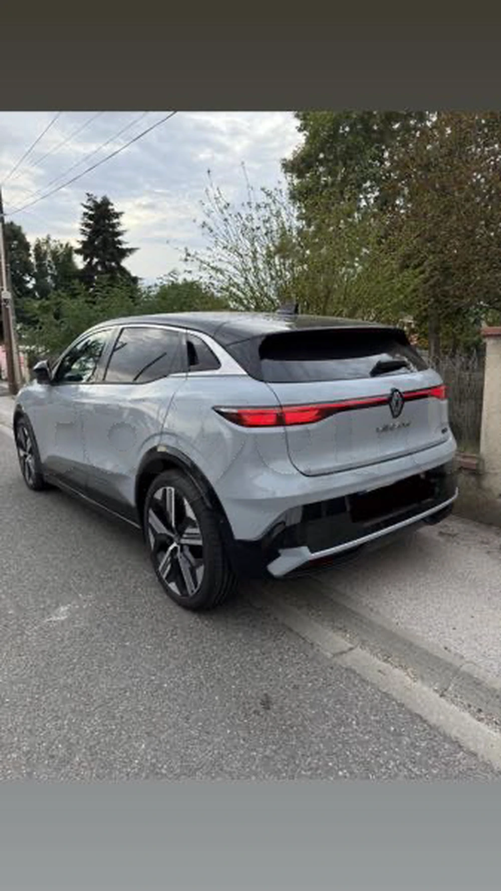 Carte voiture Renault Megane