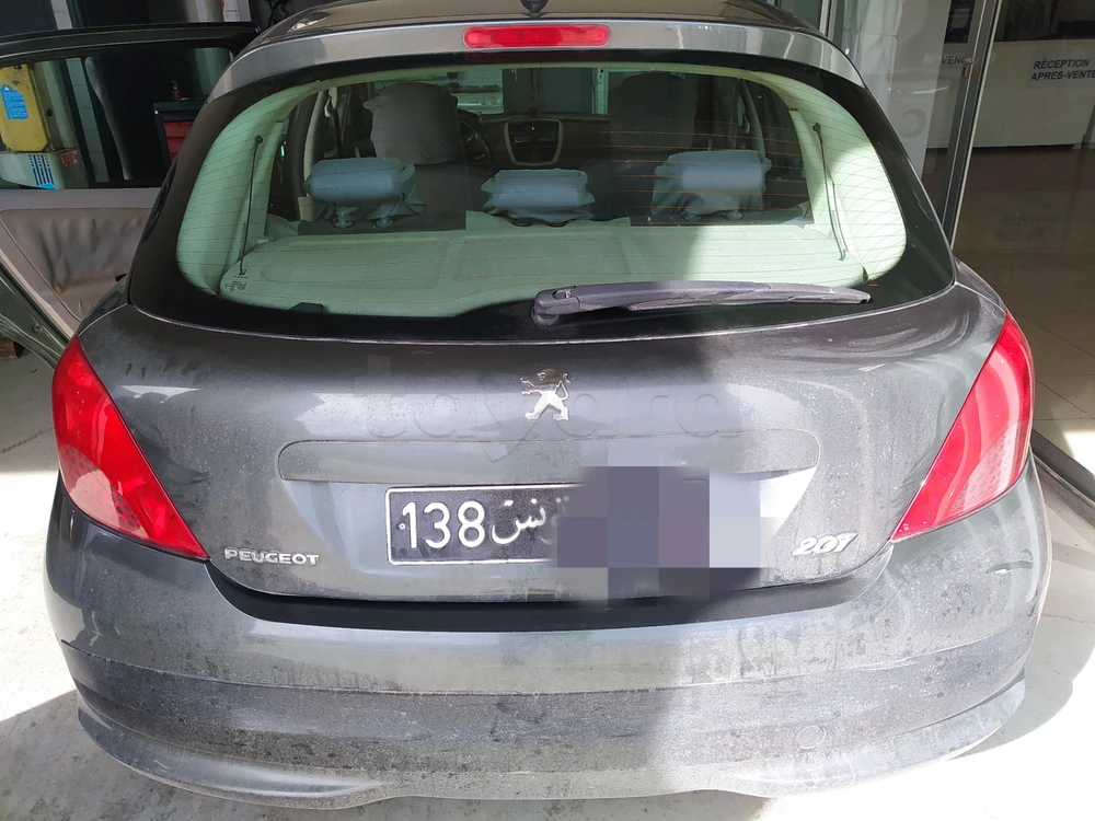 Carte voiture Peugeot 207