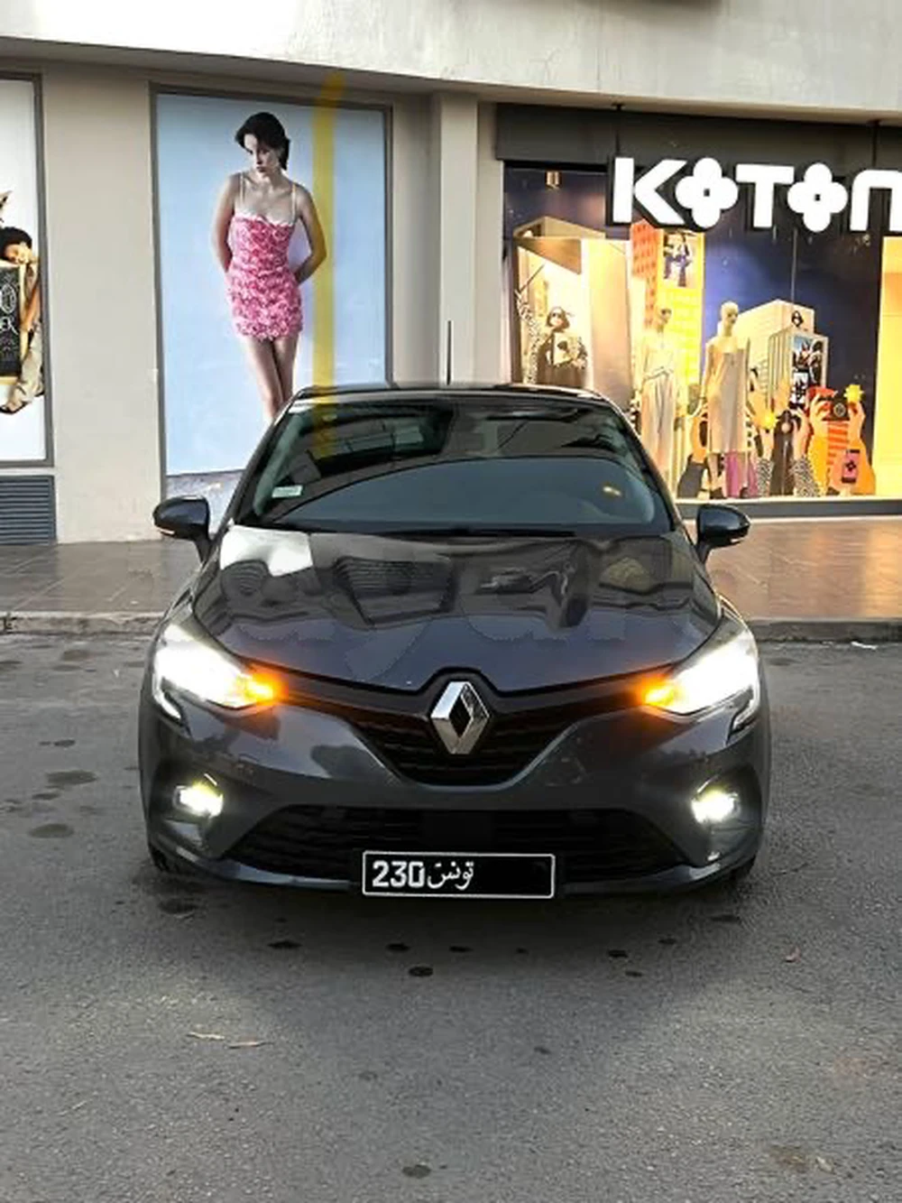 Carte voiture Renault Clio