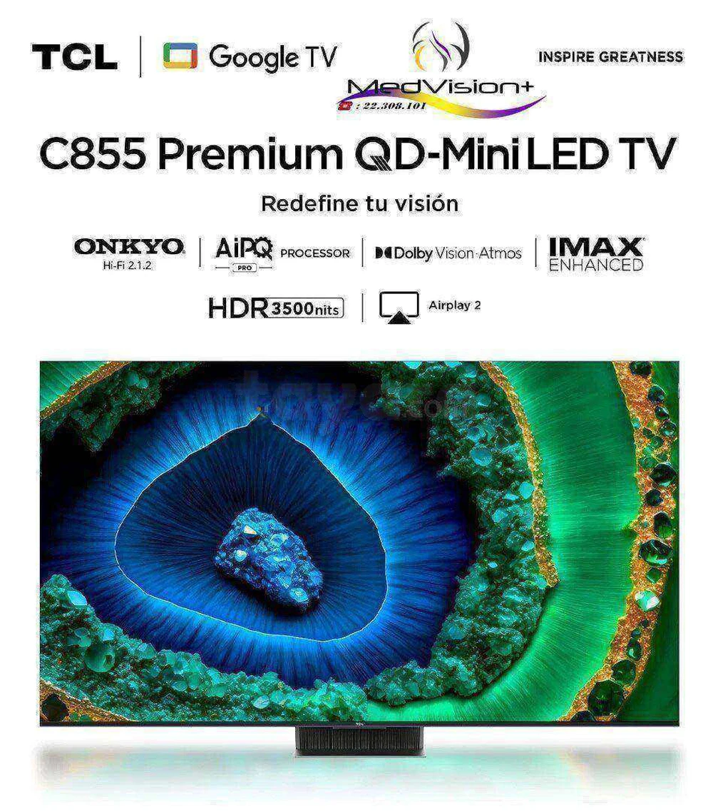 👉Tvs TCL QD-Mini led Premium (C855) _Avec Livraison_