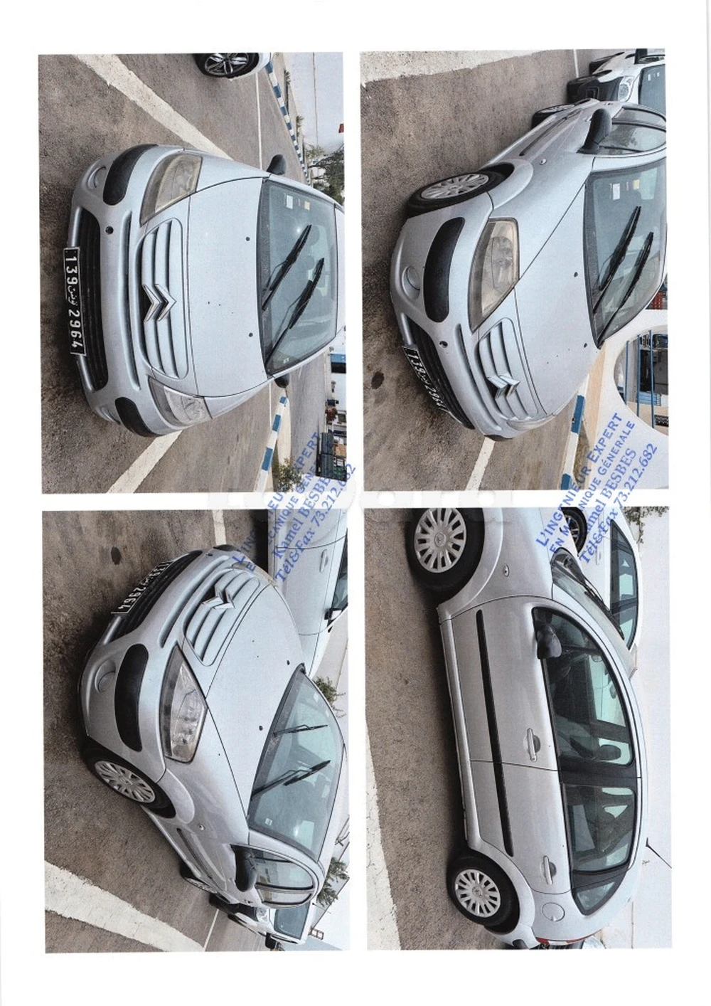 Carte voiture Citroen C3