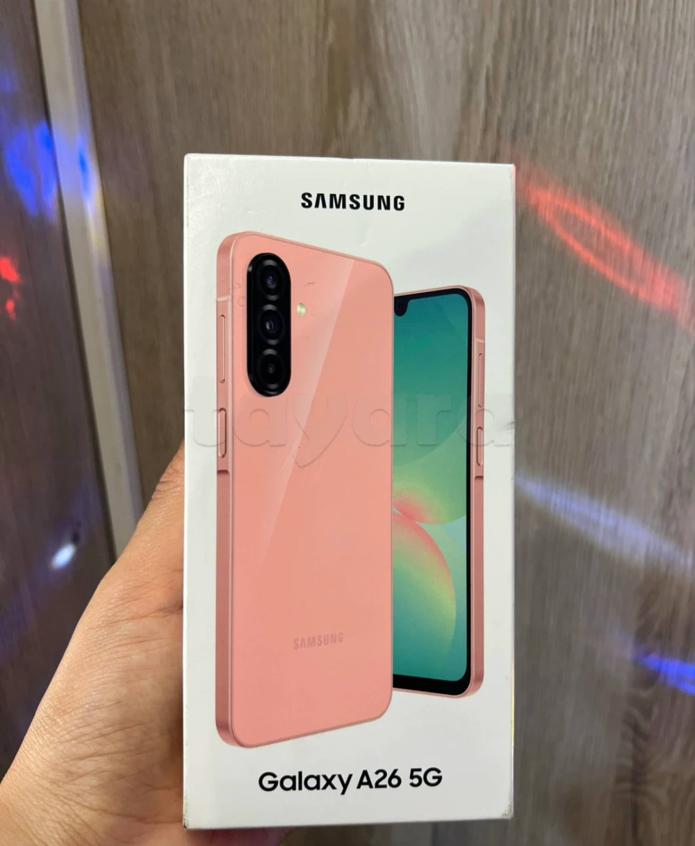 SAMSUNG GALAXY A26 5G 6/128 CACHETÉ PLASTIFIÉ✅