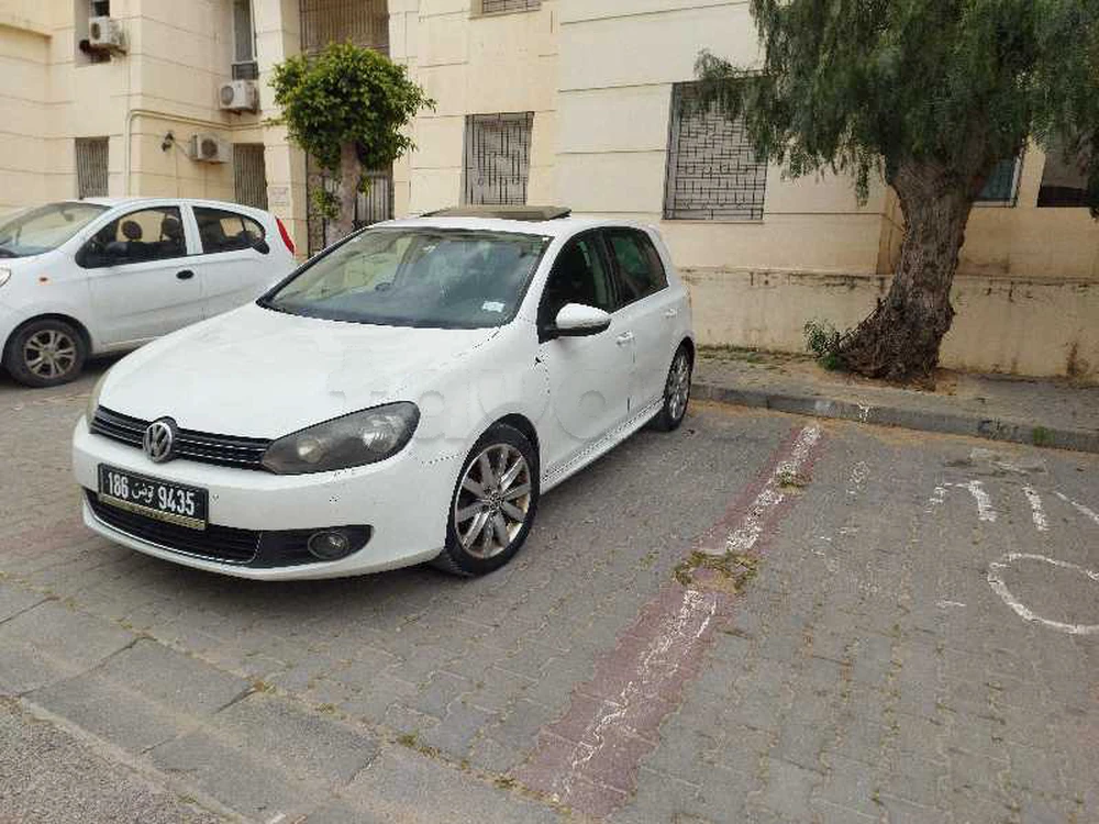 Carte voiture Volkswagen Golf 6