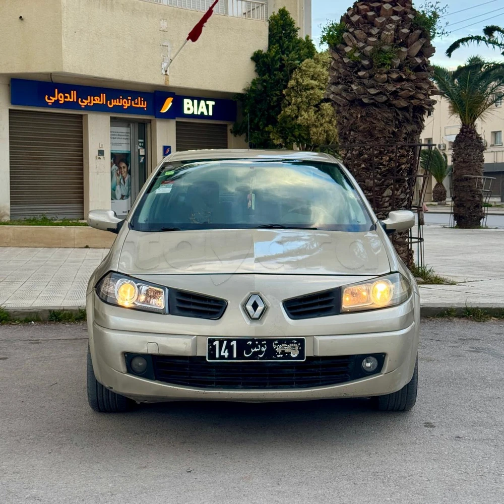 Carte voiture Renault Megane