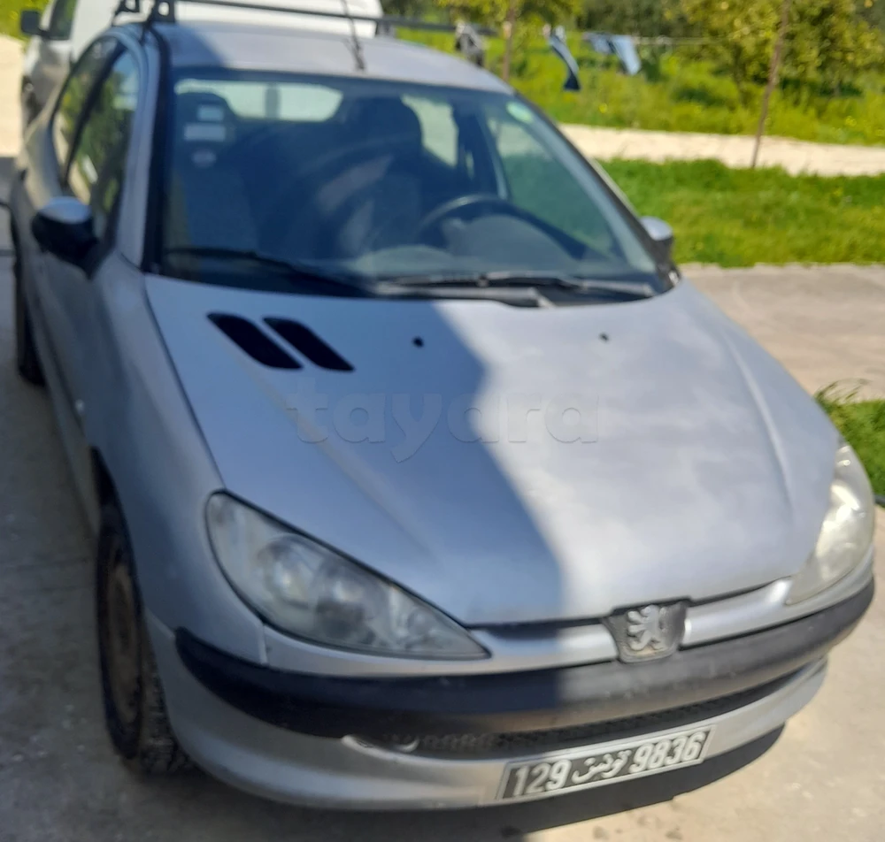 Carte voiture Peugeot 206