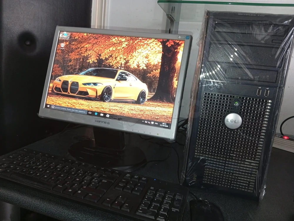 Pack PC de Bureau DELL OptiPlex – Quad Core / 4 Go RAM / Windows 10 Pro