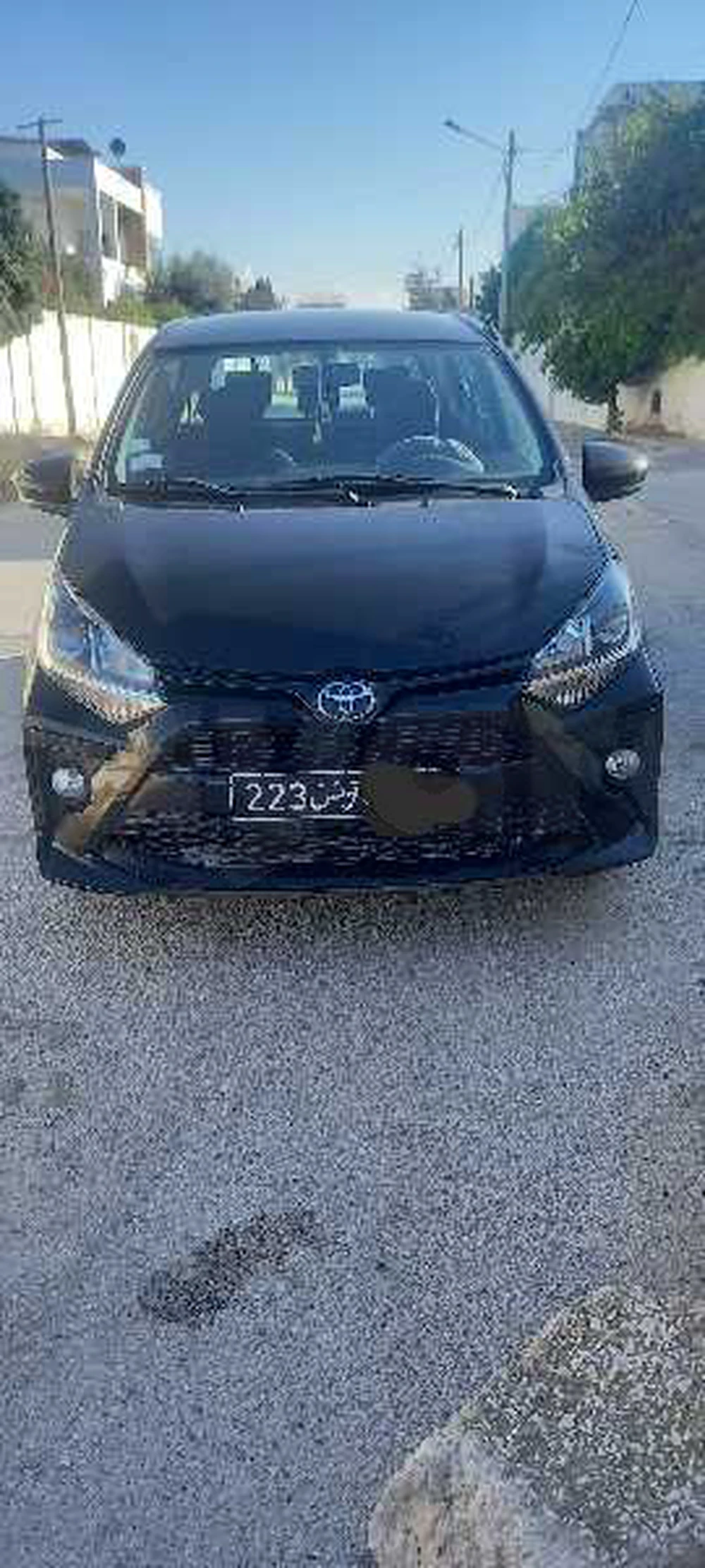 Carte voiture Toyota Aygo