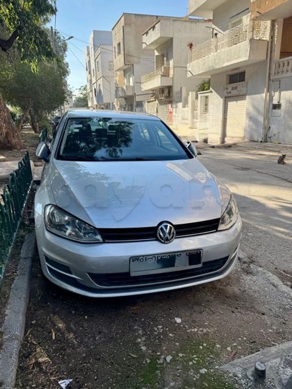 Carte voiture Volkswagen Golf 7