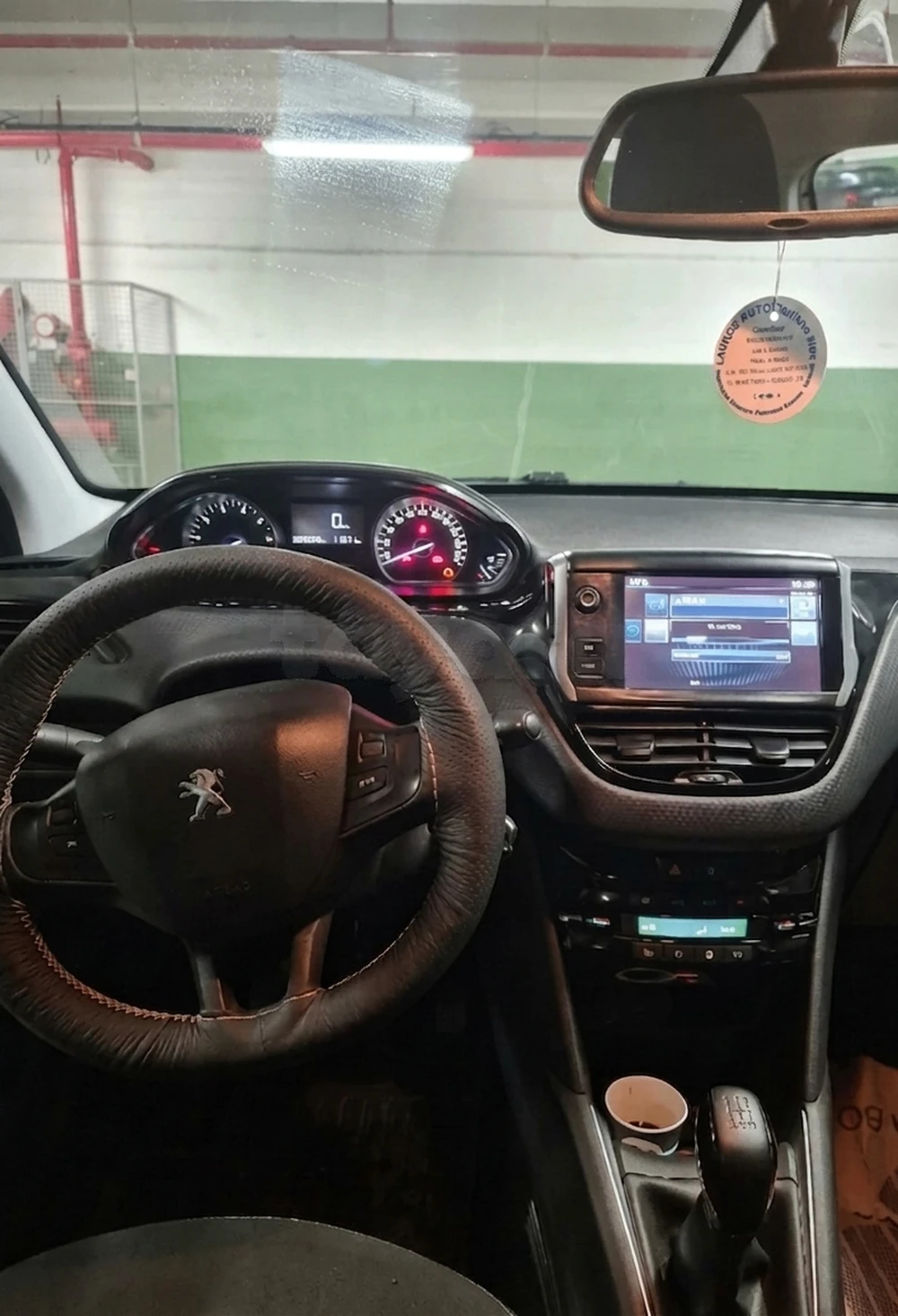 Carte voiture Peugeot 208