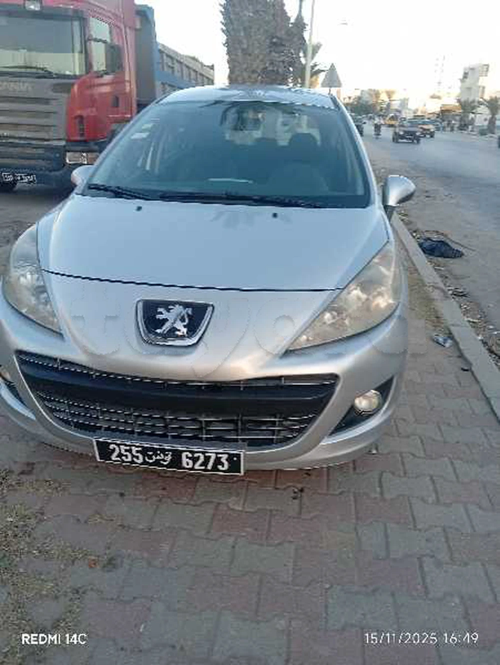 Carte voiture Peugeot 207