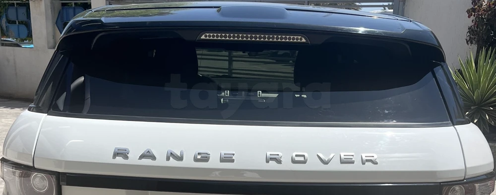 Carte voiture Land Rover Range Rover Evoque