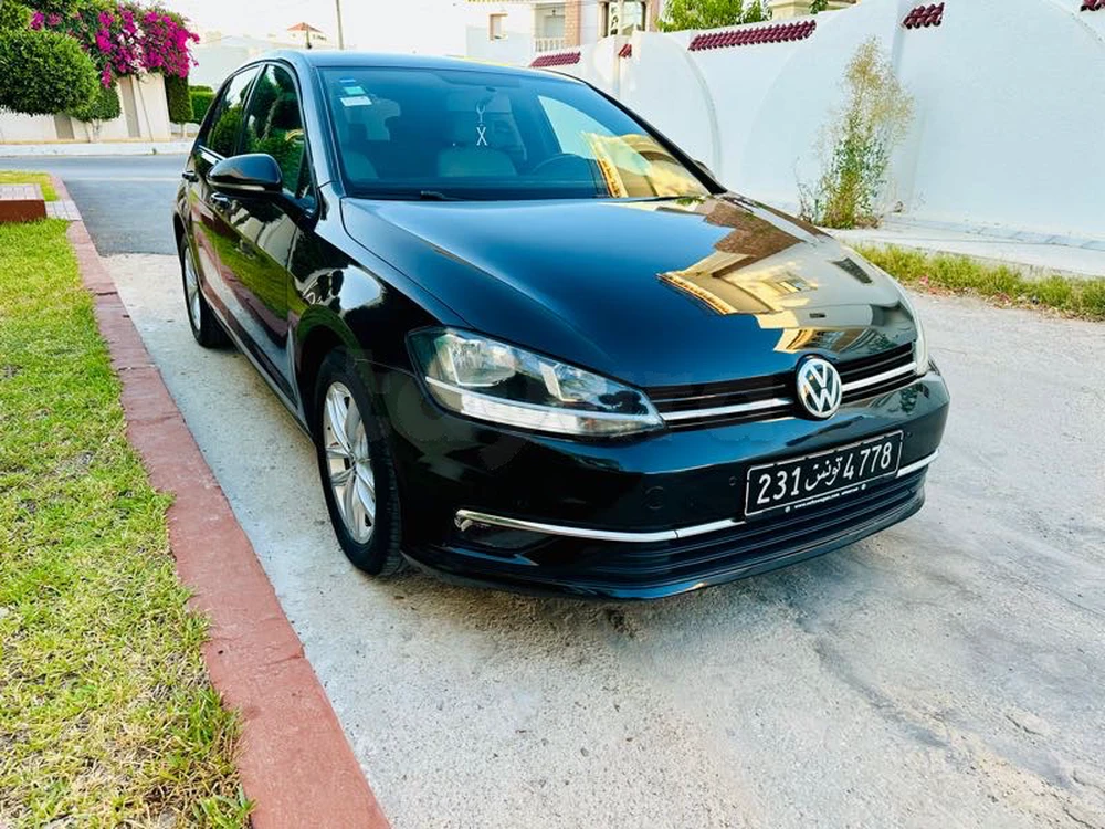 Carte voiture Volkswagen Golf 7