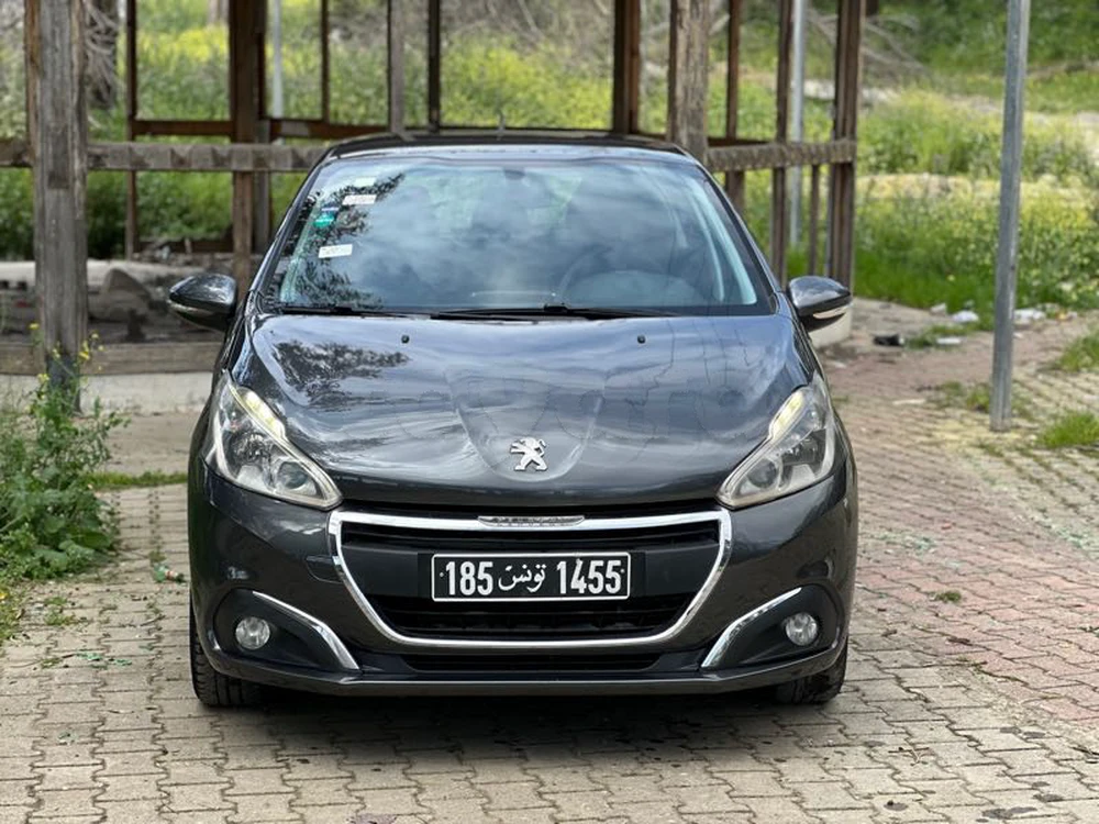 Carte voiture Peugeot 208