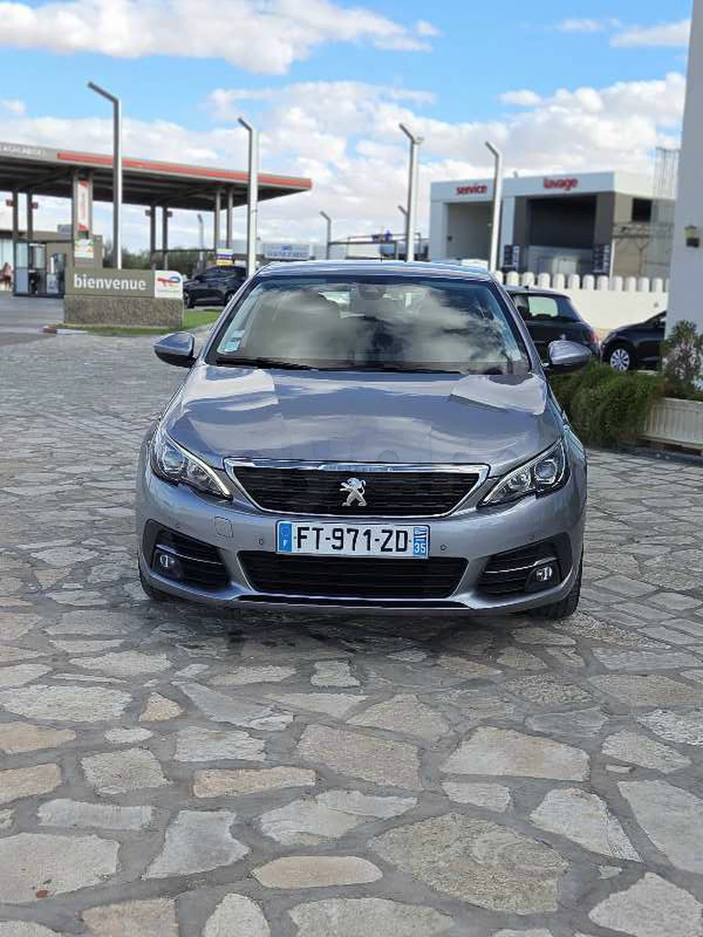 Carte voiture Peugeot 308