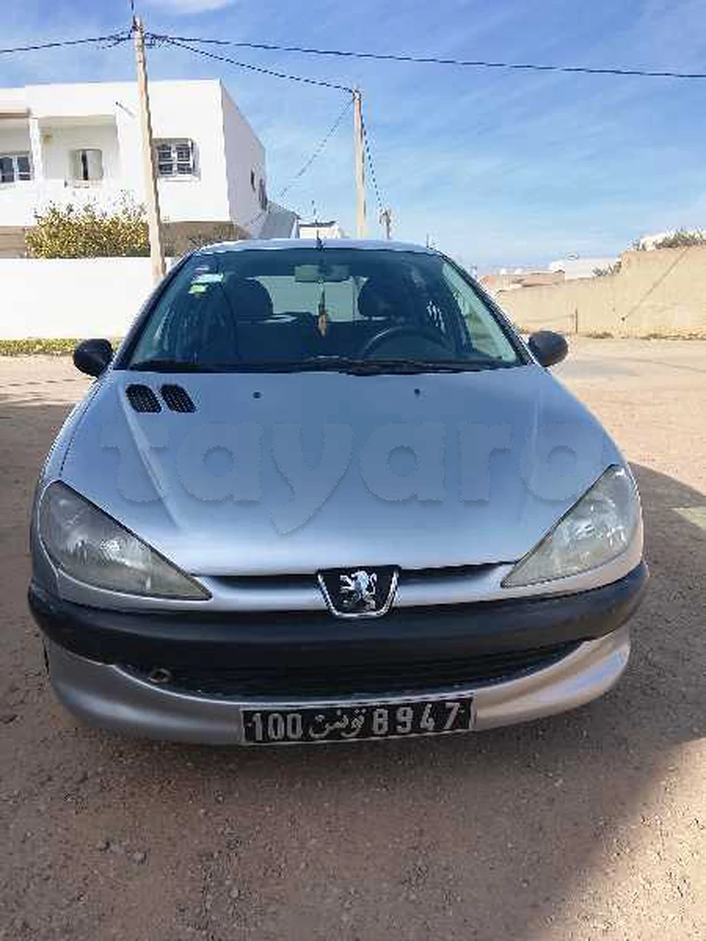 Carte voiture Peugeot 206