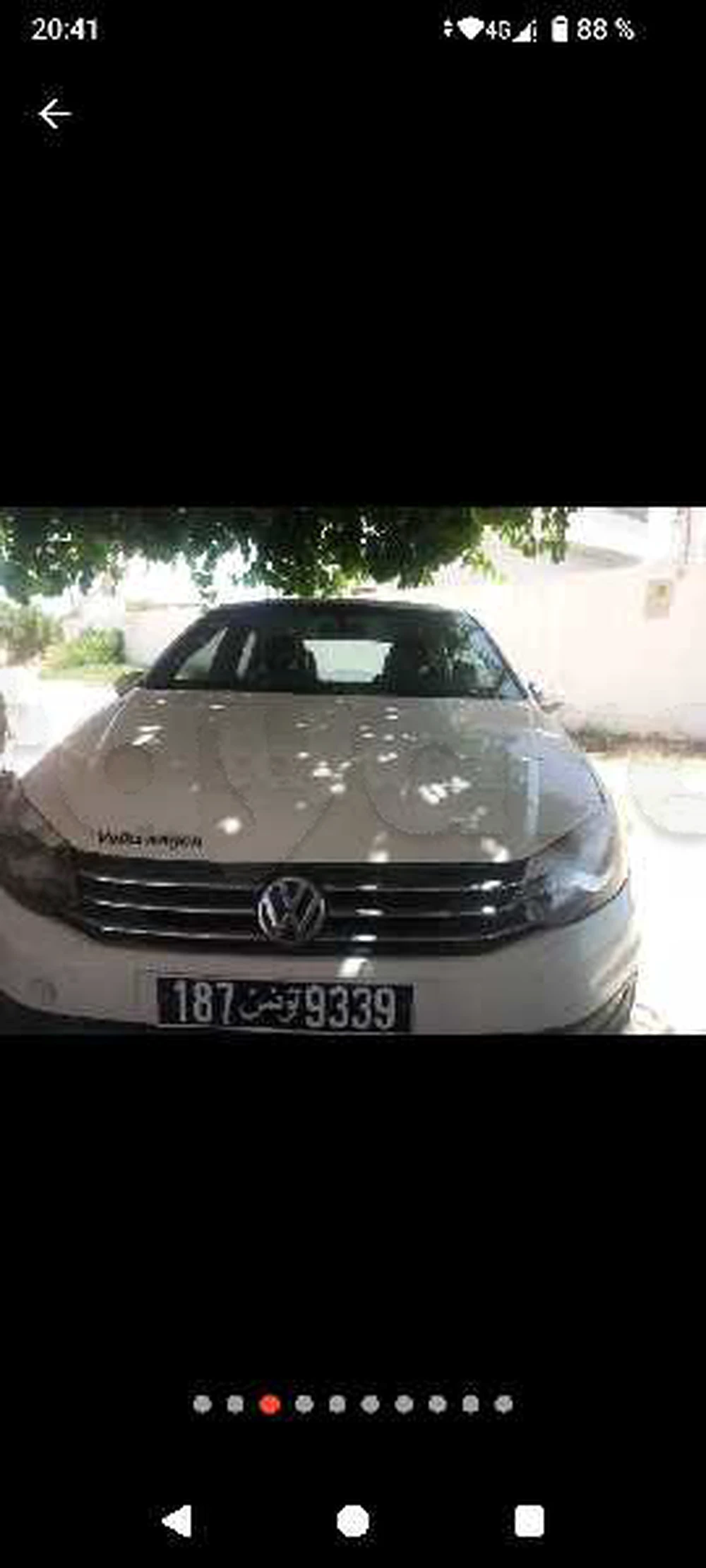Carte voiture Volkswagen Passat
