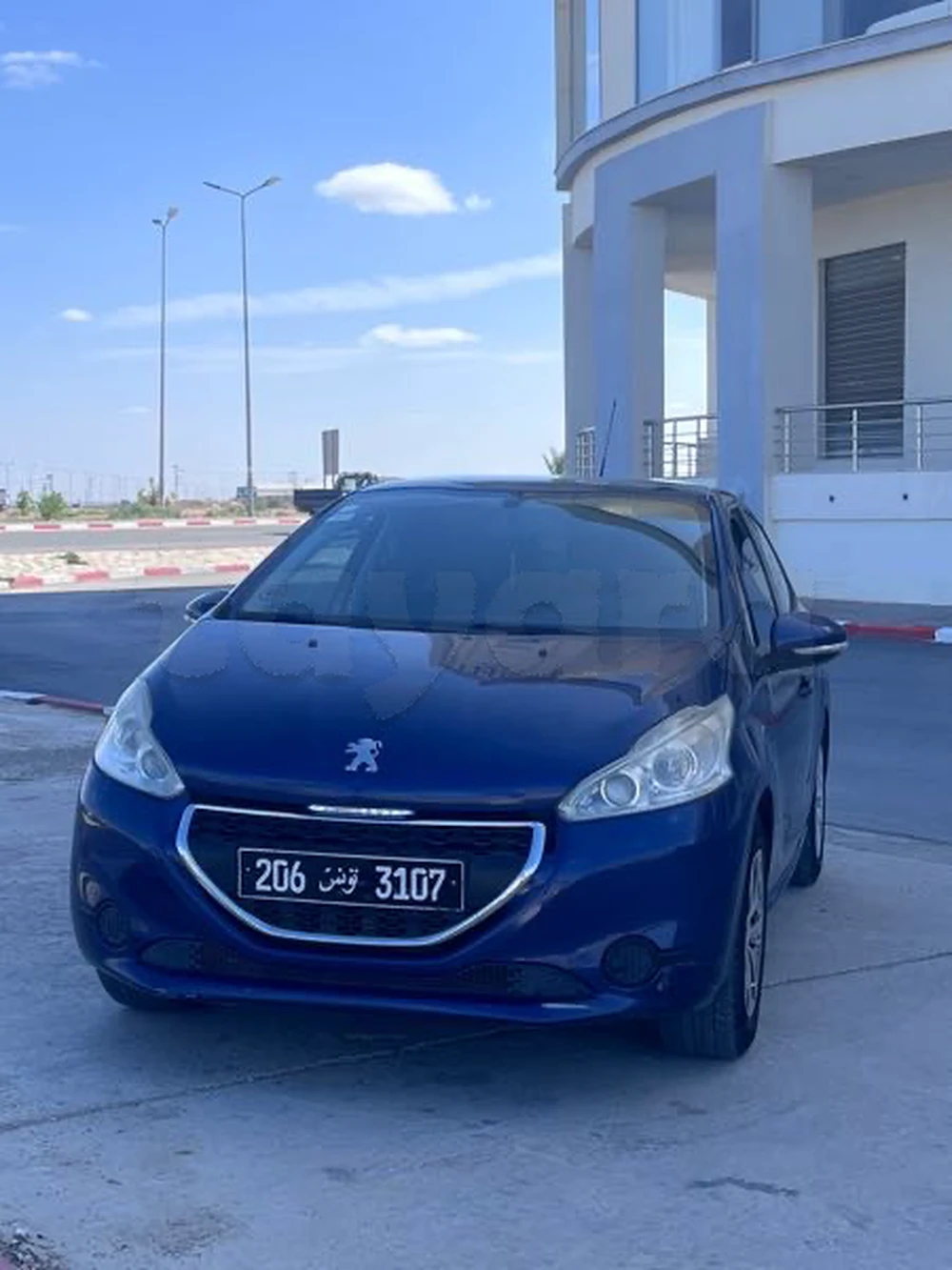 Carte voiture Peugeot 208