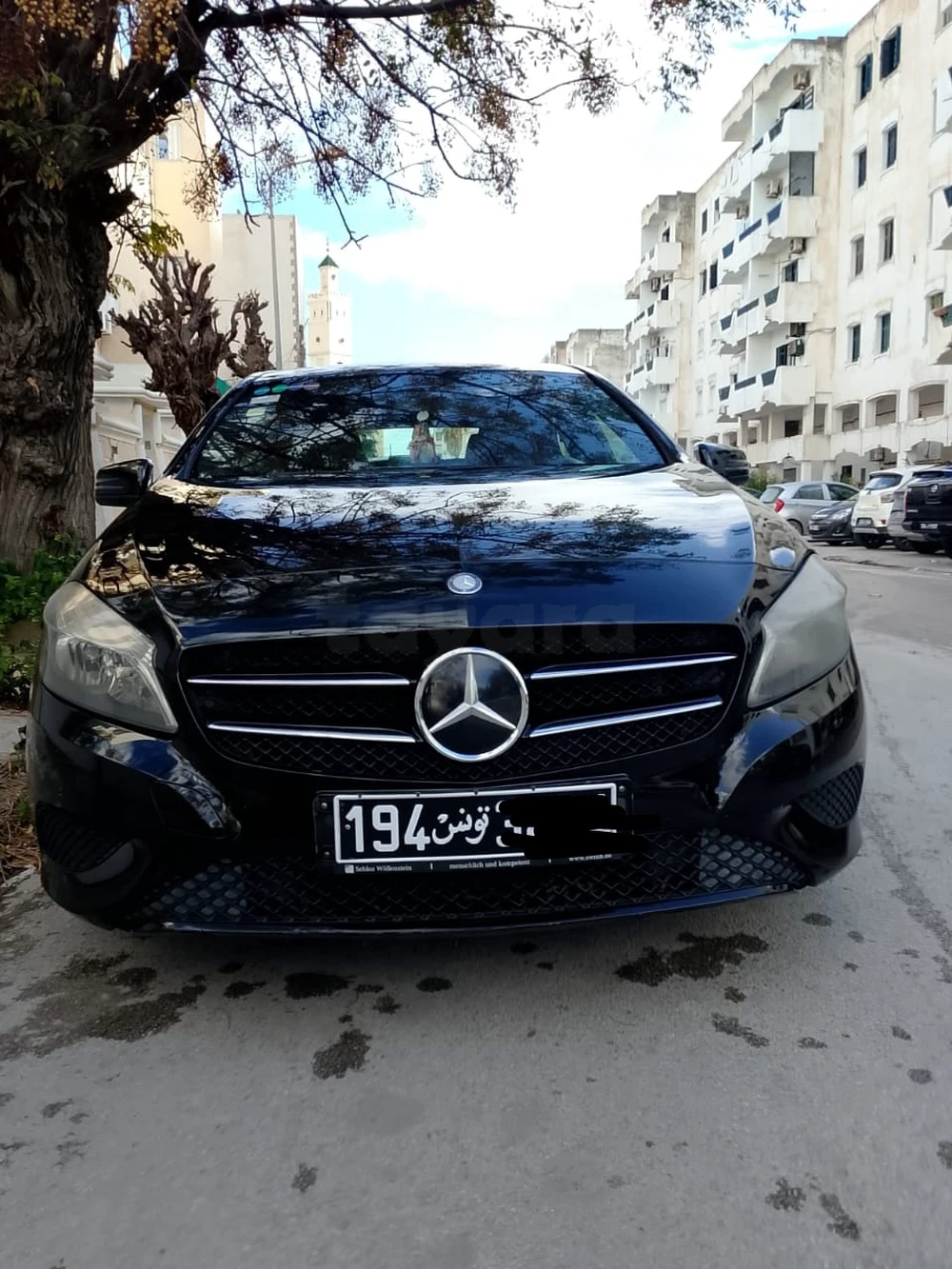 Carte voiture Mercedes-Benz Classe A