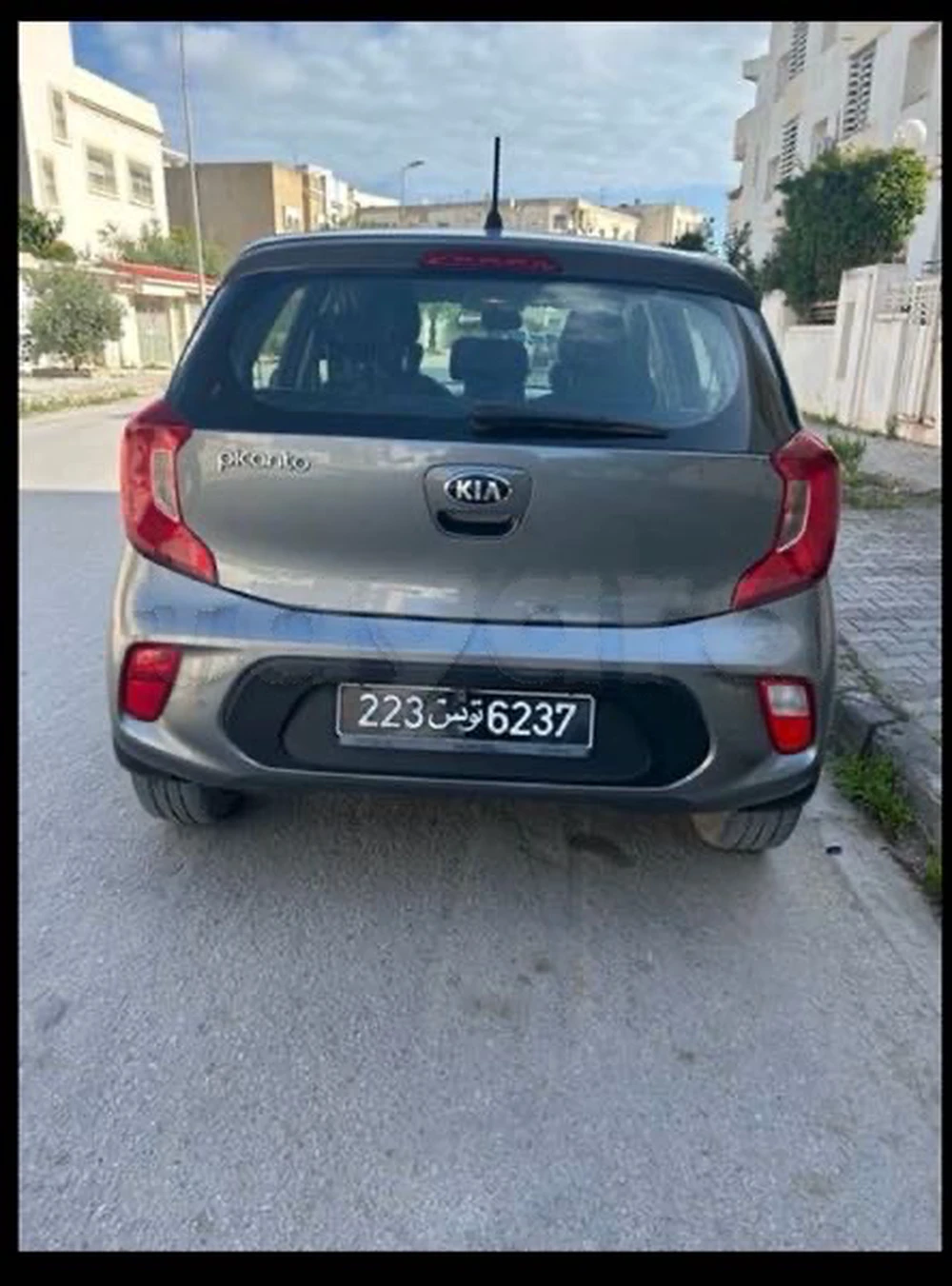 Carte voiture Kia Picanto
