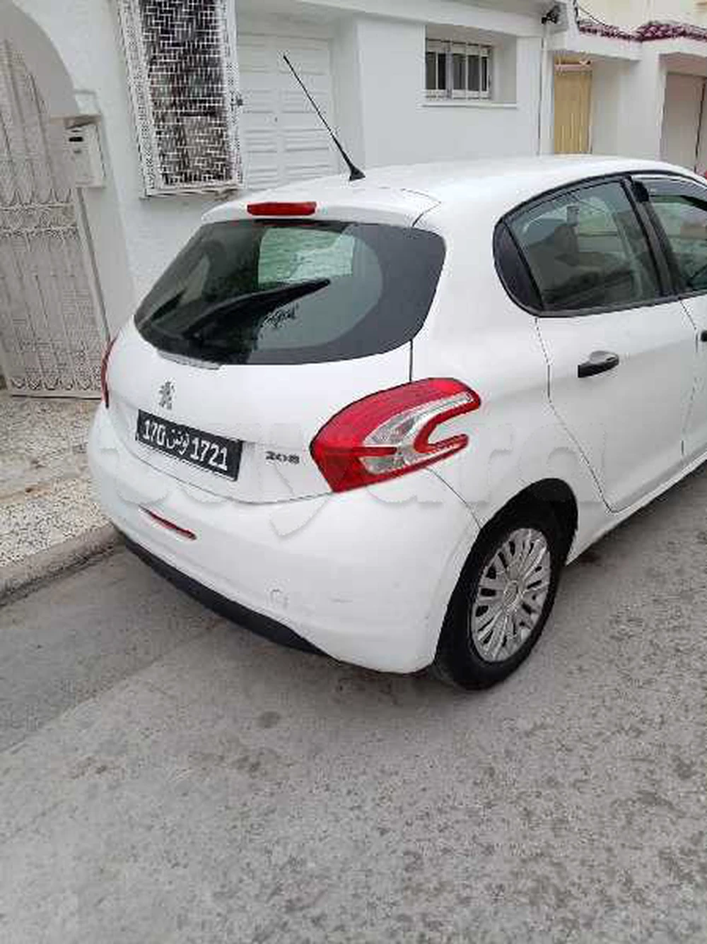 Carte voiture Peugeot 208