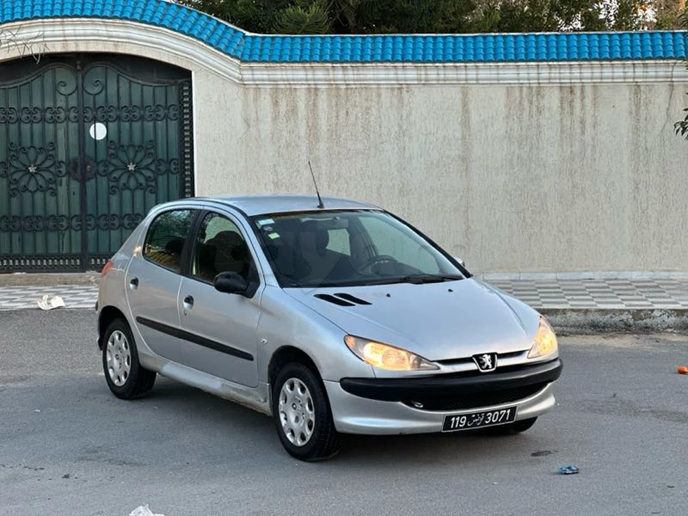 Carte voiture Peugeot 206