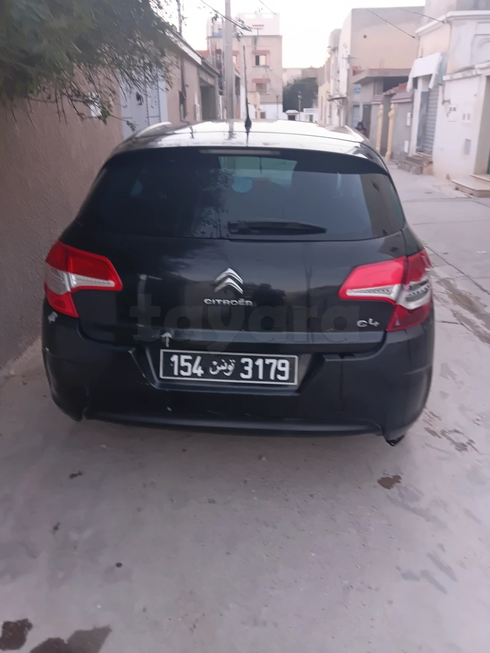 Carte voiture Citroen C4