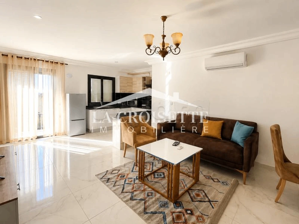 Appartement S+2 meublé à louer au coeur de La Marsa ZAL2876