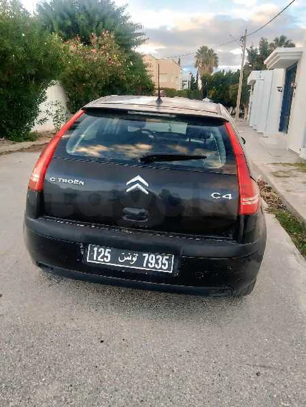 Carte voiture Citroen C4