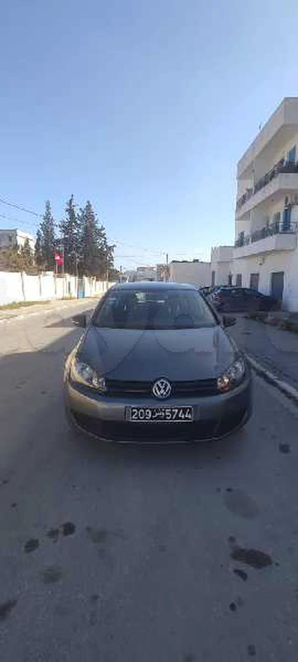 Carte voiture Volkswagen Golf 6