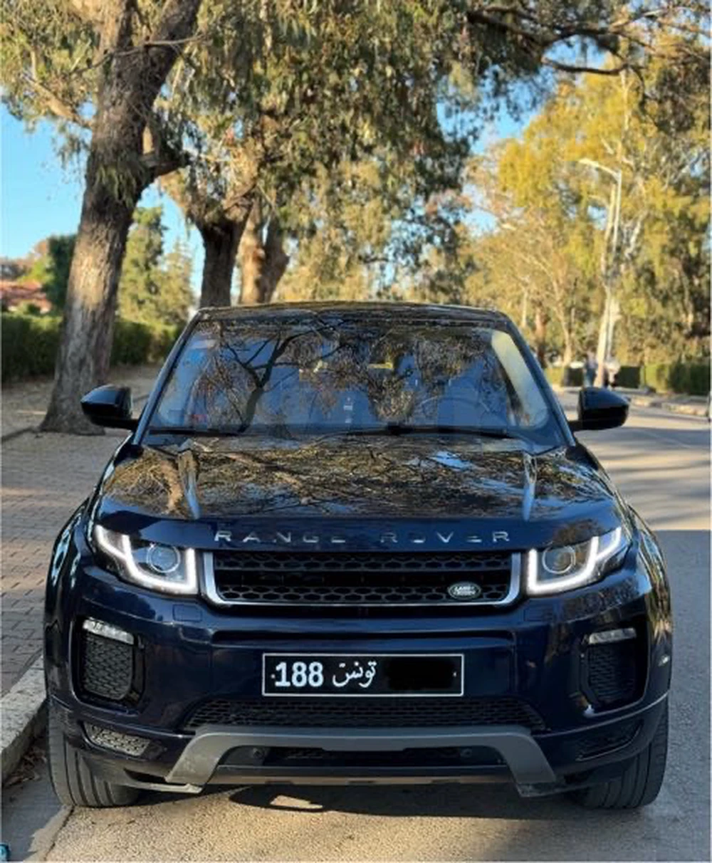 Carte voiture Land Rover Range Rover Evoque