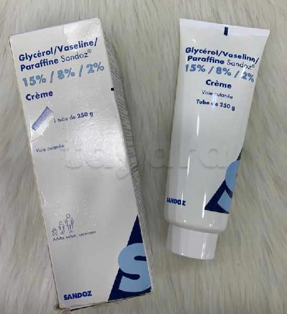 Glycérol / Vaseline / Paraffine Sandoz® 15% / 8% / 2%