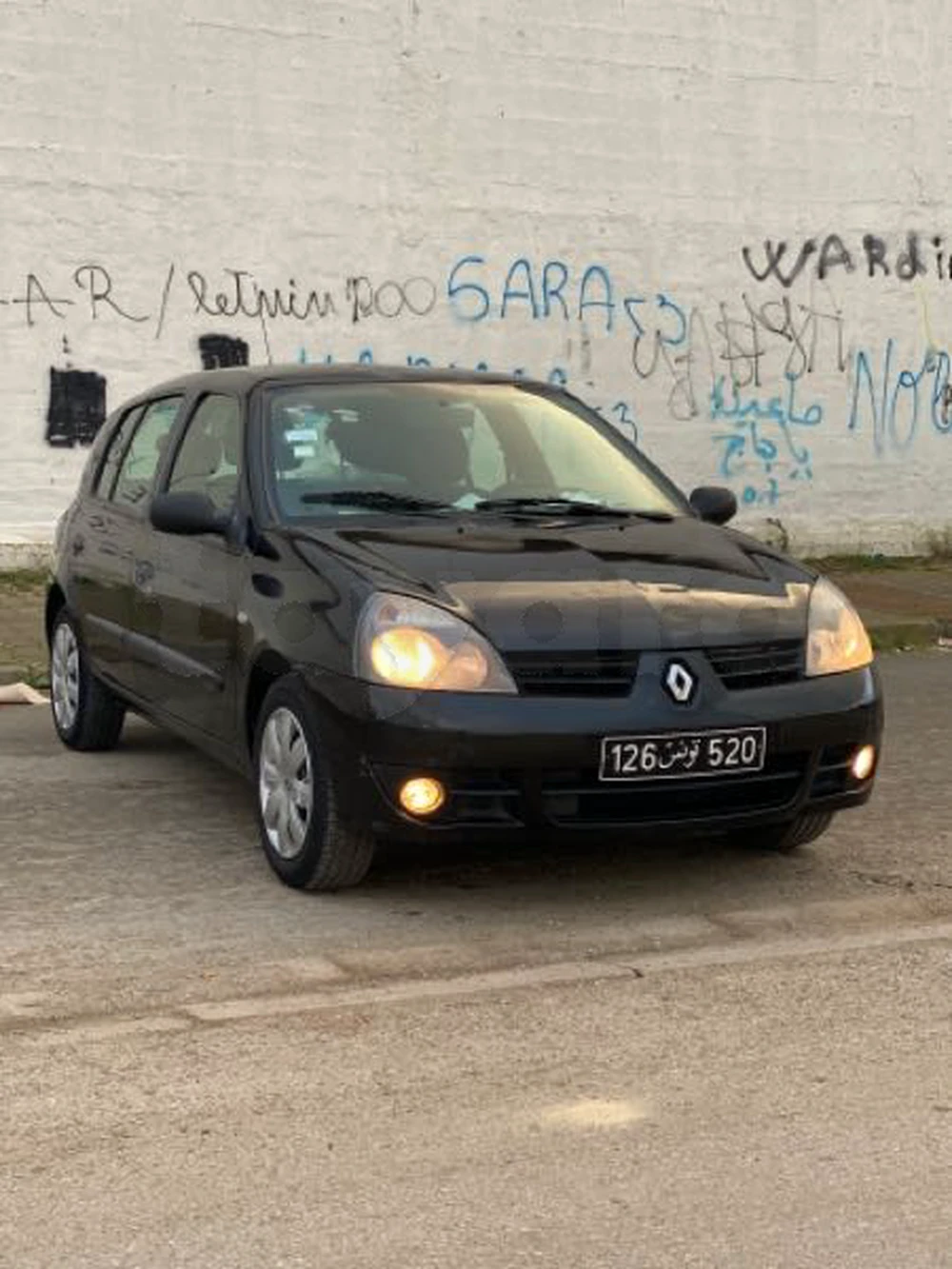 Carte voiture Renault Clio