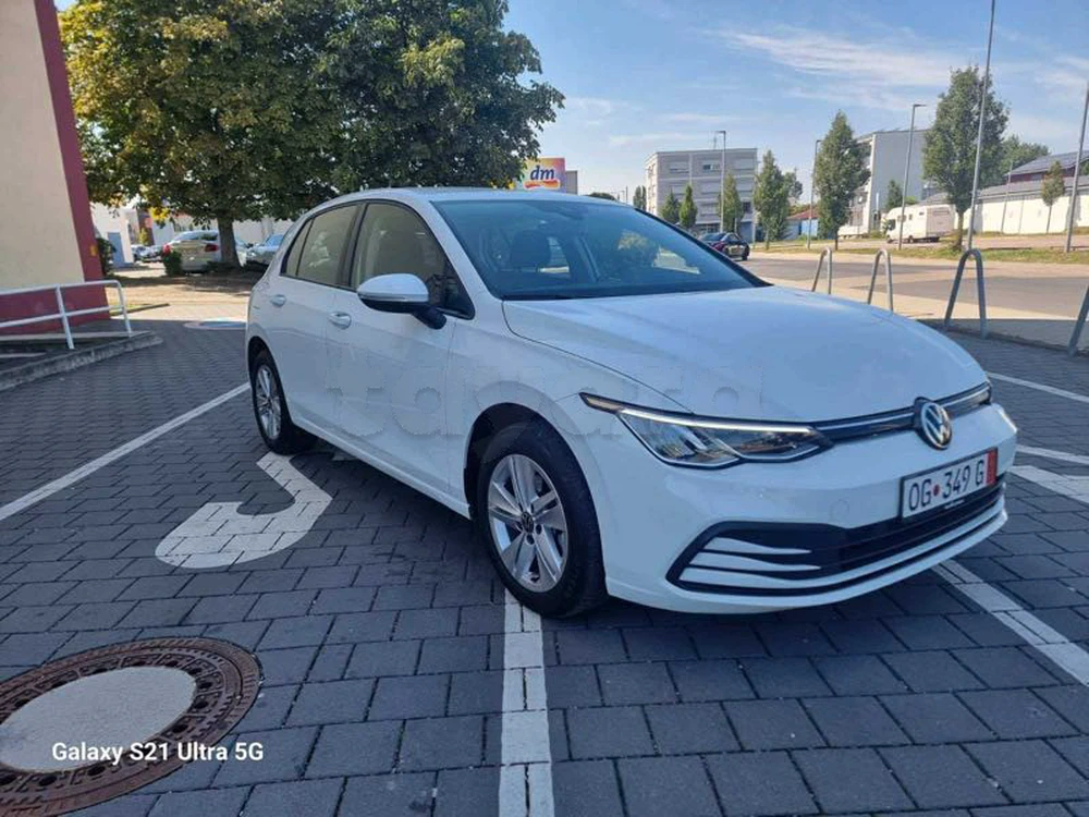 Carte voiture Volkswagen Golf 8