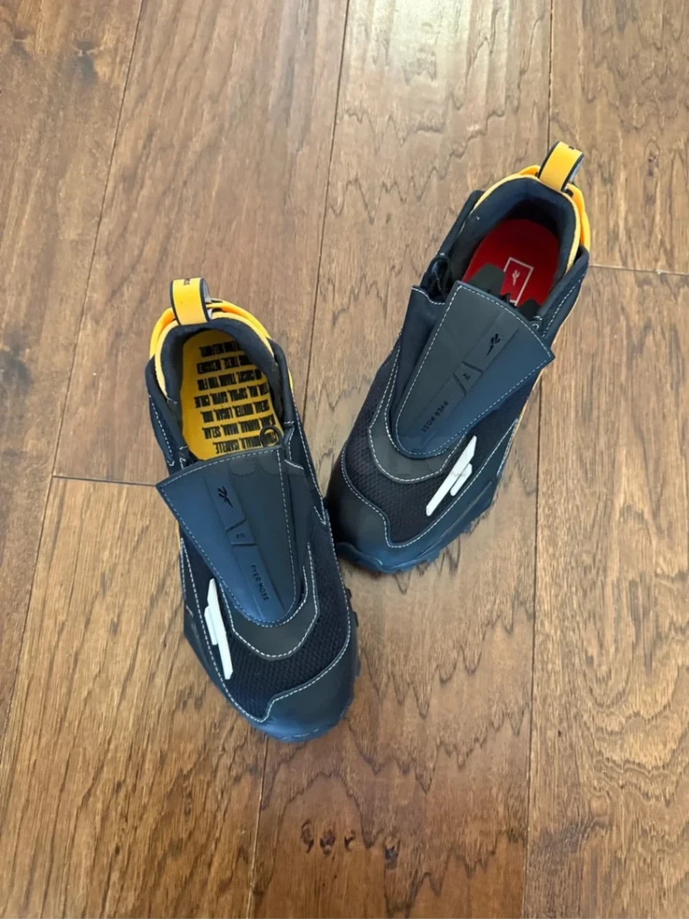 Pyer Moss x Reebok Sculpt 1 Black/Yellow – Rare – T40