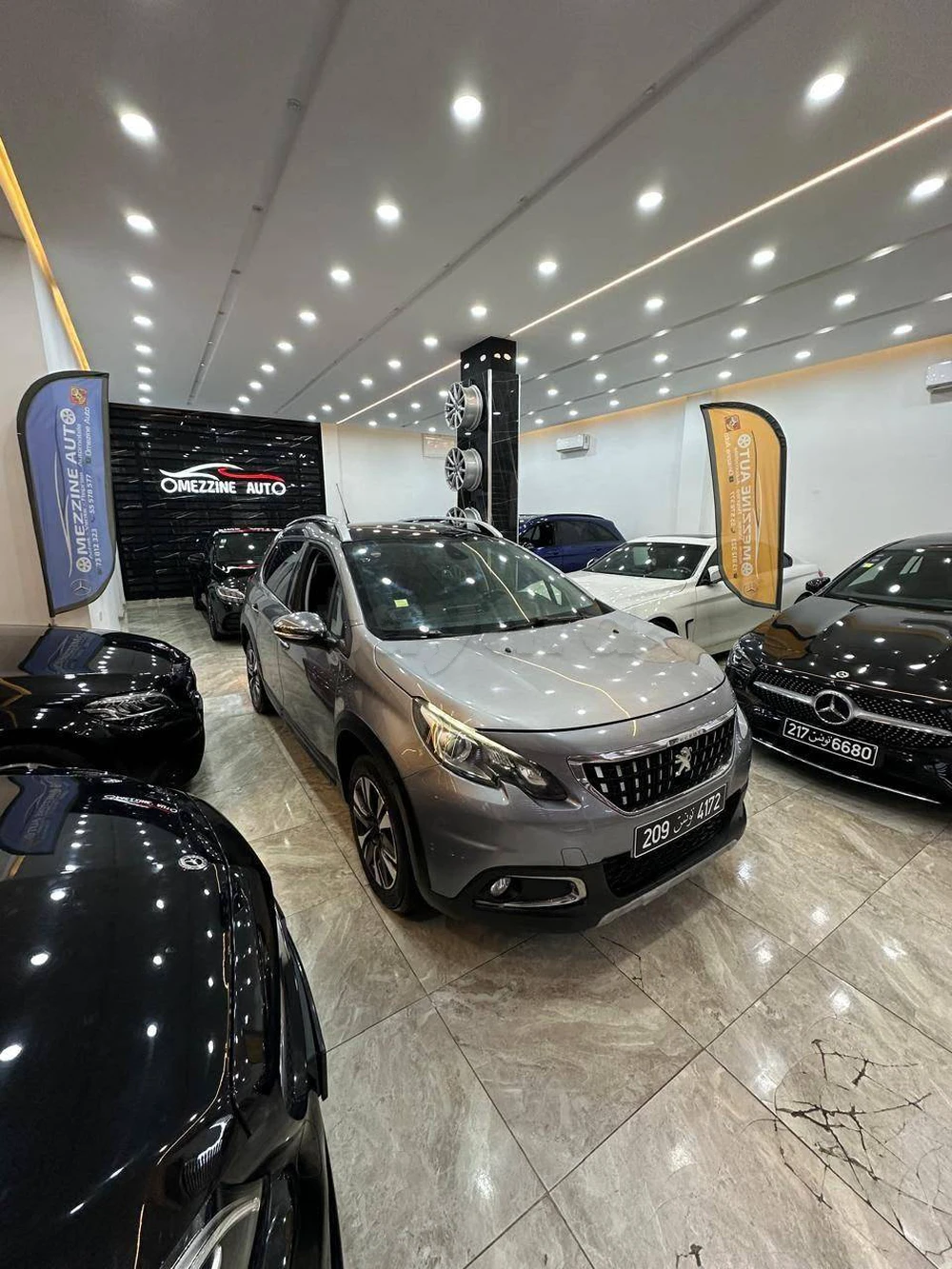 Carte voiture Peugeot 2008