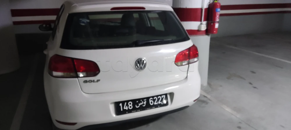 Carte voiture Volkswagen Golf