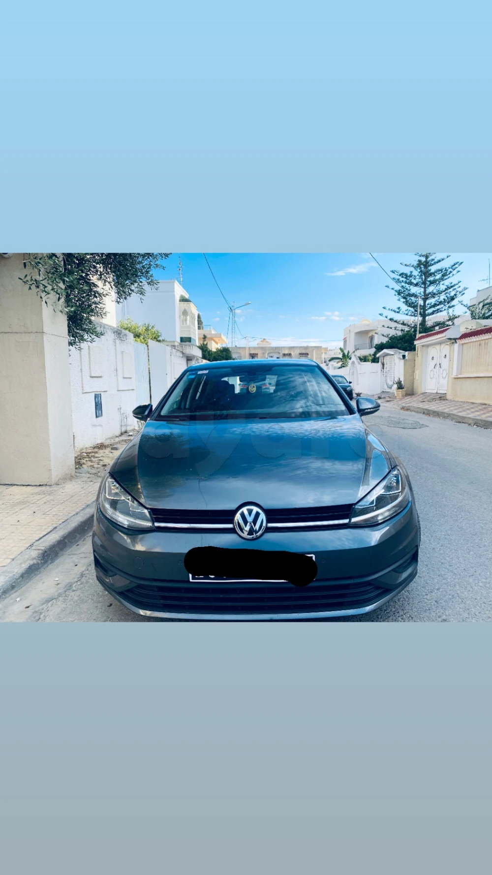 Carte voiture Volkswagen Golf 7