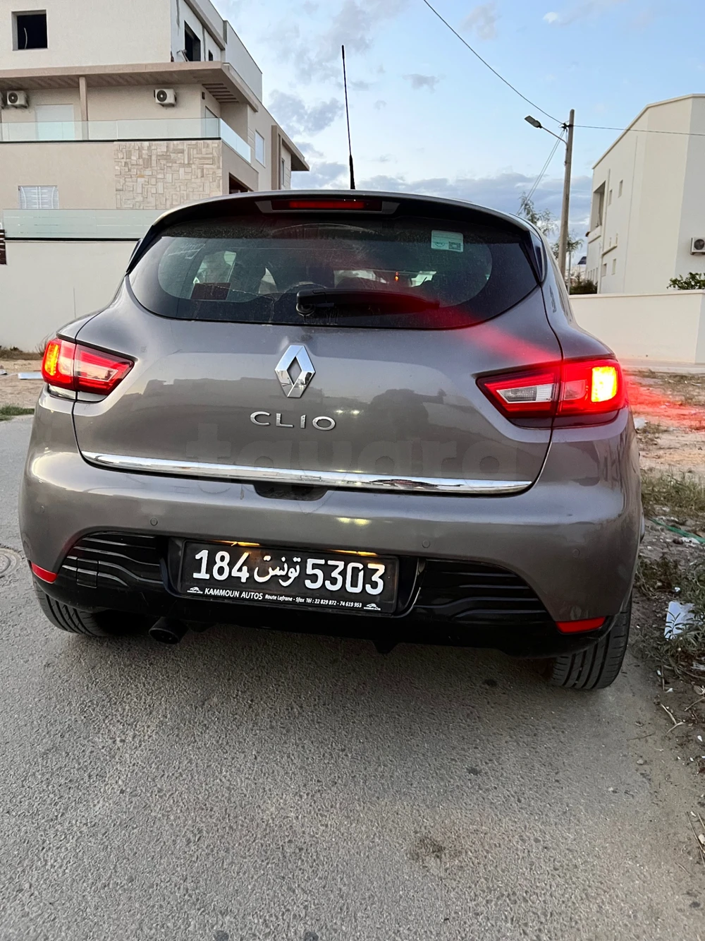 Carte voiture Renault Clio