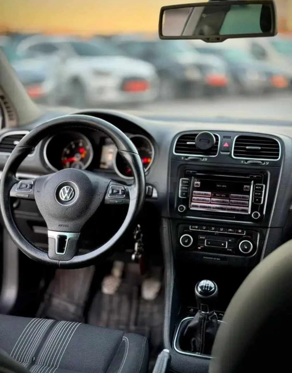 Carte voiture Volkswagen Golf