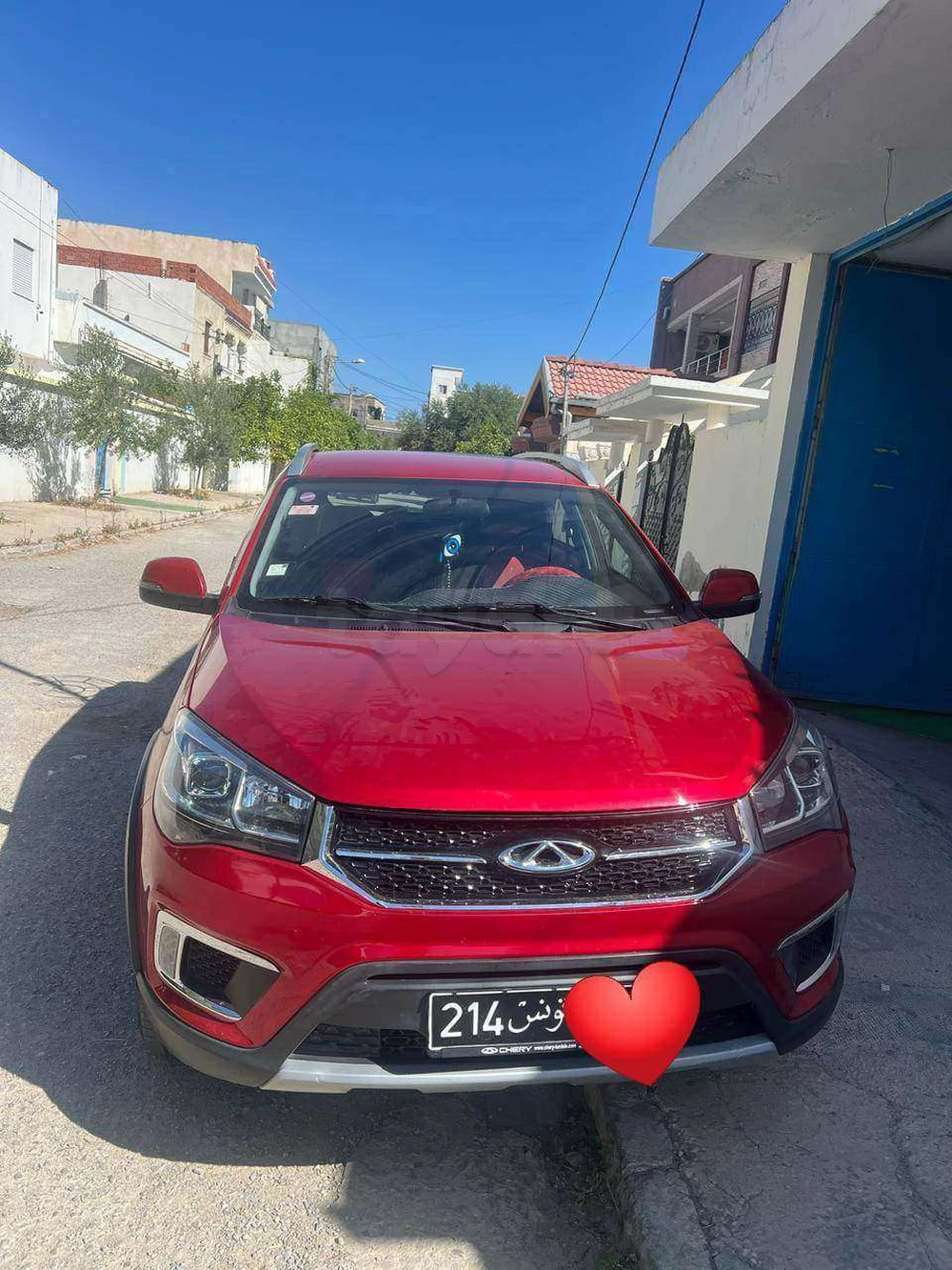 Carte voiture Chery Tiggo