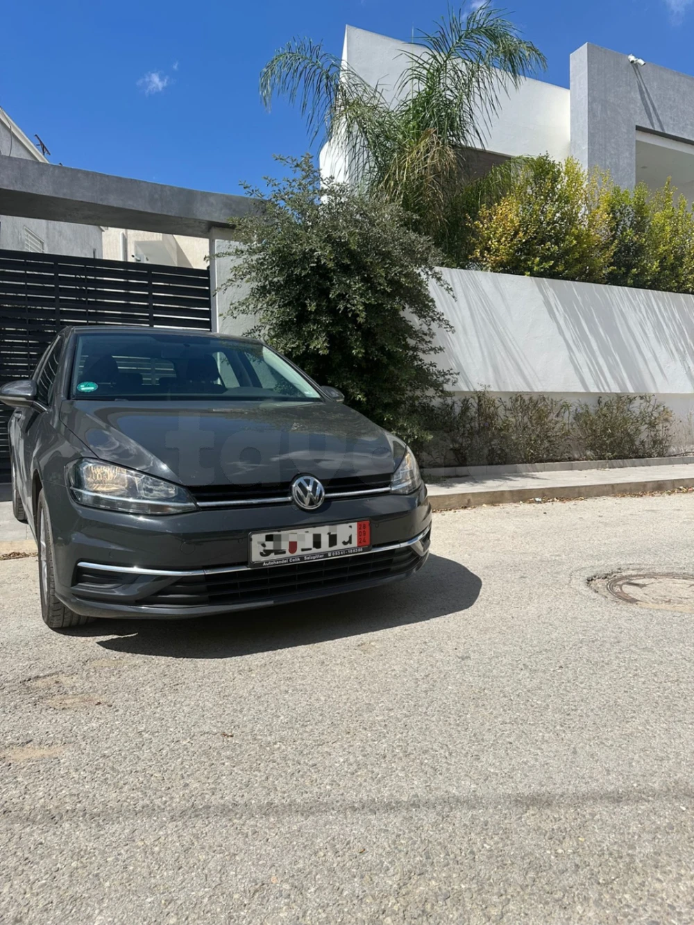 Carte voiture Volkswagen Golf 7