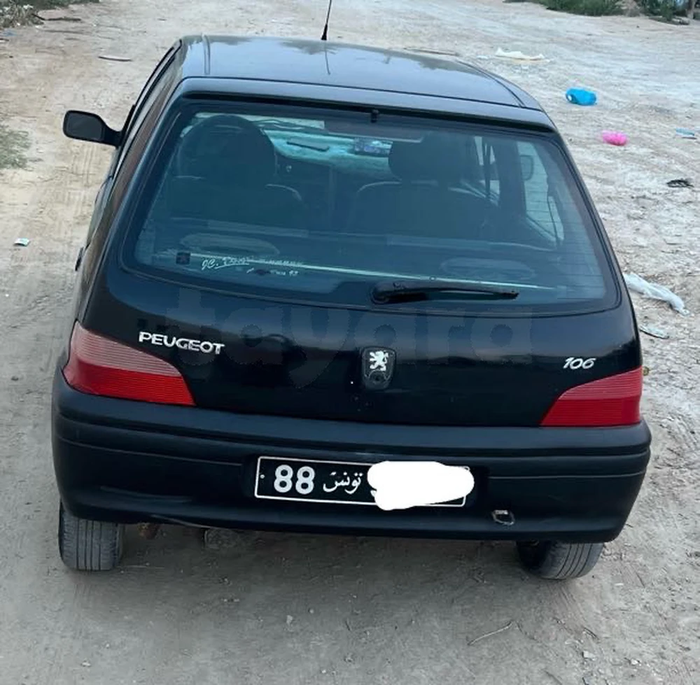 Carte voiture Peugeot 106