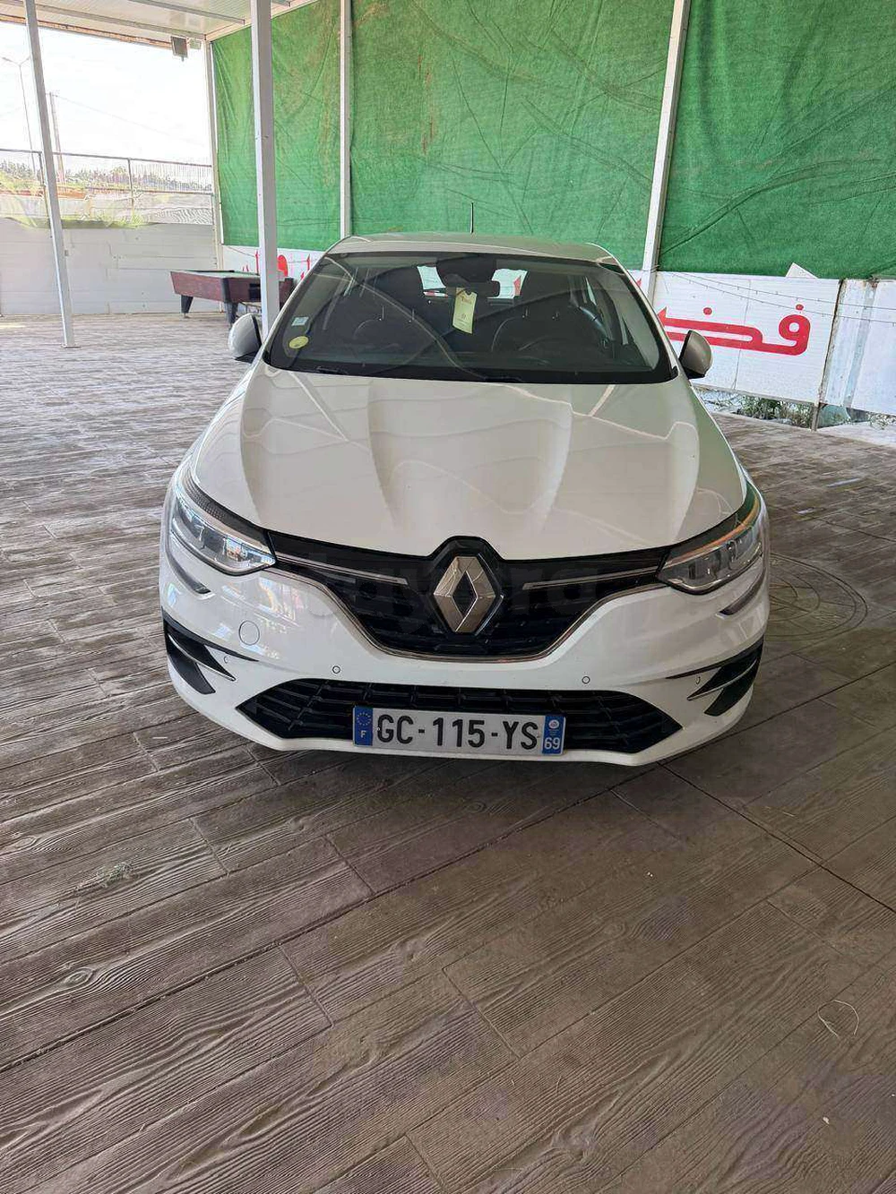 Carte voiture Renault Megane