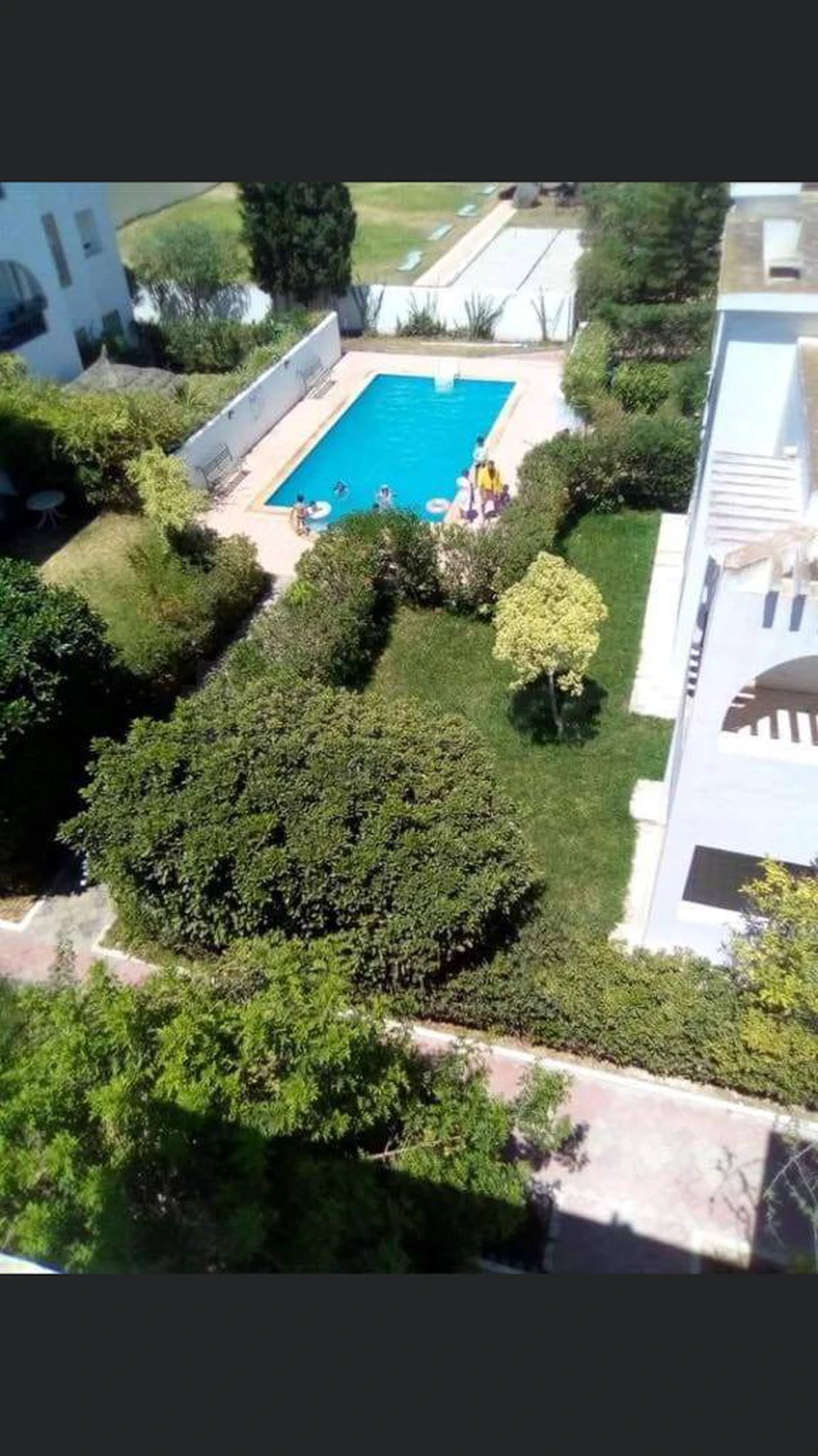 Location annuelle – Appartement S+2 meublé, refait à neuf, jardin & piscine –Hotel Eden Yasmine Hammamet