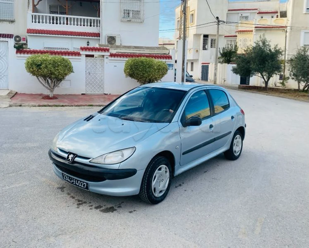 Carte voiture Peugeot 206